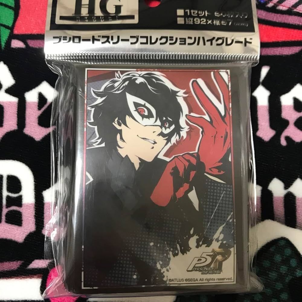 ペルソナ5 25th 主人公 雨宮蓮 スリーブ デッキケース セット Amazon.co.jp: ペルソナ5 ジョーカー 主人公 雨宮蓮 スリーブ